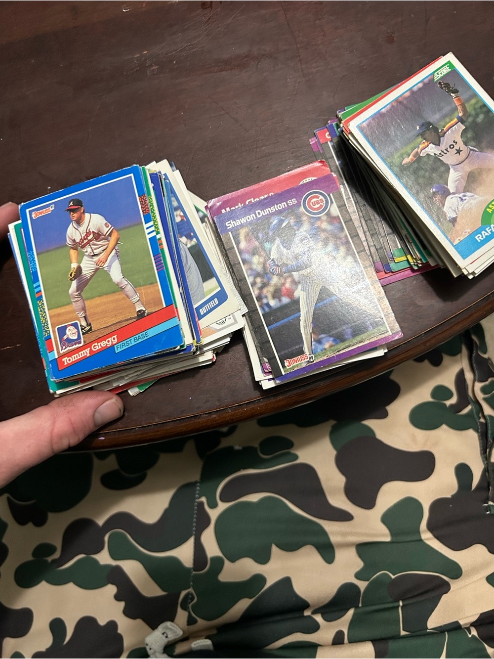 Vintage Baseball Trading Cards - Multi-Color Set